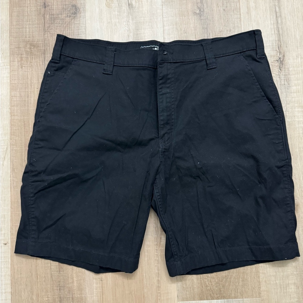 Carhartt Men's Black Flat Front Shorts